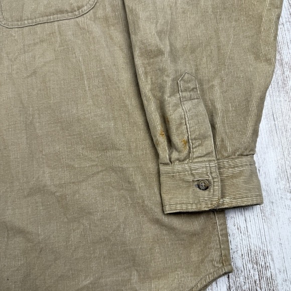 Vintage Looney Tunes Tweety Bird Corduroy Button Longsleeve Shirt Size XL - Picture 13 of 14